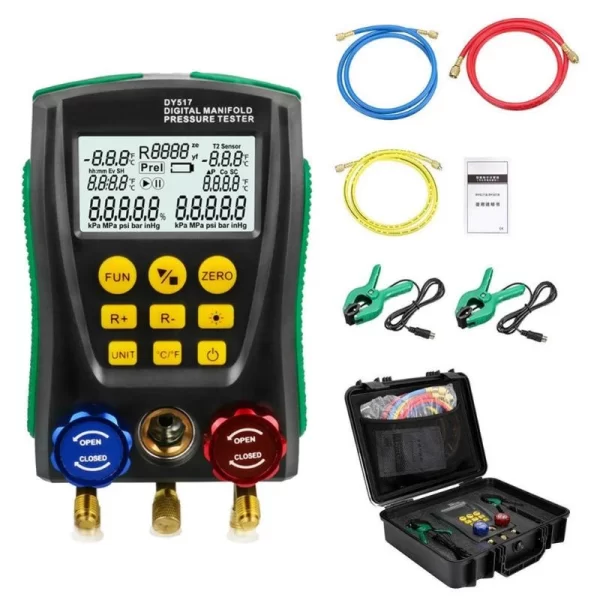 Manometro Digital De Carga Para Refrigeracion Y Aire Acondicionado
