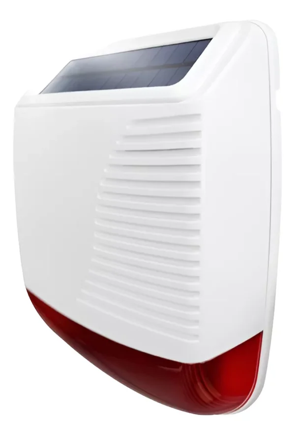 Sirena Inalambrica Solar+ Baliza 433mhz Boton Panico