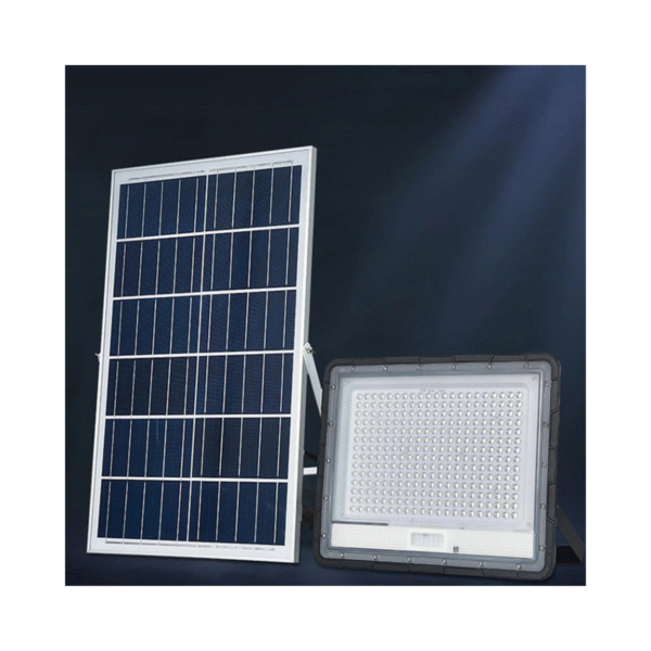 Foco Led Solar Para Exterior 200w + Control Remoto