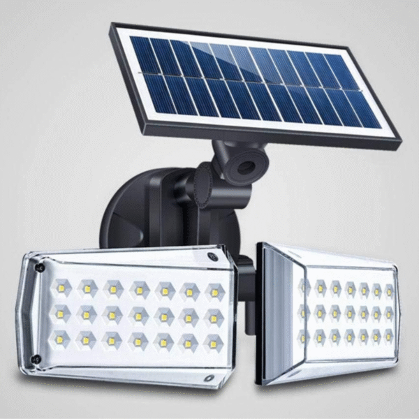 2 Lámparas Led Solar Para Exteriores
