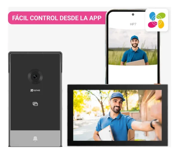 Video Portero Wifi Ezviz Smart Home Hp7 2k 3mp
